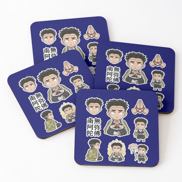 Item preview, Gyomei Himejima Stone Hashira Chibi Pack designed and sold by Innova_Creations.