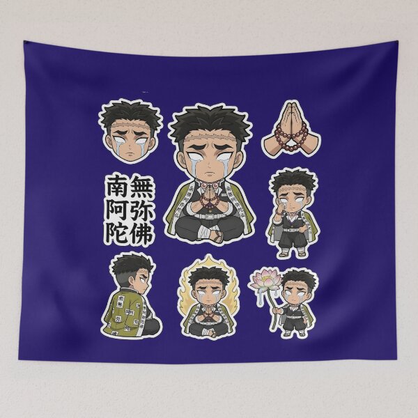 Item preview, Gyomei Himejima Stone Hashira Chibi Pack designed and sold by Innova_Creations.