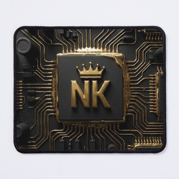 Item preview, 3D Hardware Design – Dark metal look with gold logo designed and sold by NK-Studios .