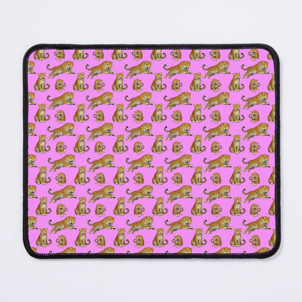 Item preview, Cartoon Leopard and Cheetah Print on Pink designed and sold by BeJolley.
