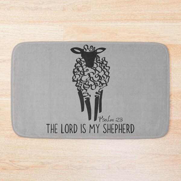 Item preview, Doodle Black Sheep the Lord is My Shepherd designed and sold by Forevermore.