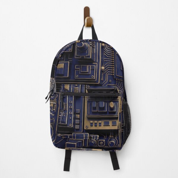 Item preview, NK-Studios Masterboard – Haptic 3D Relief in Blue & Gold designed and sold by NK-Studios .