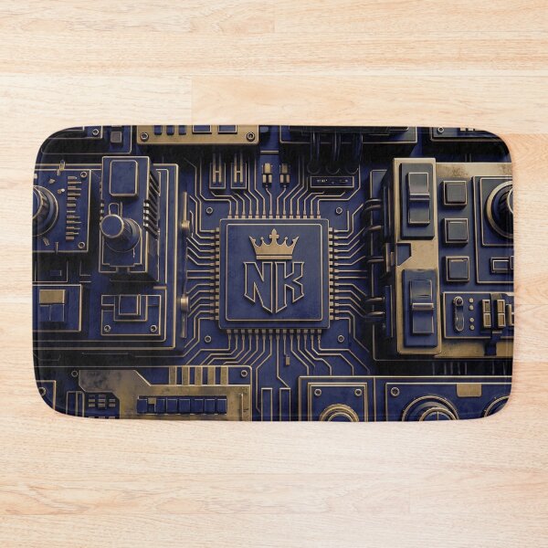 Item preview, NK-Studios Masterboard – Haptic 3D Relief in Blue & Gold designed and sold by NK-Studios .