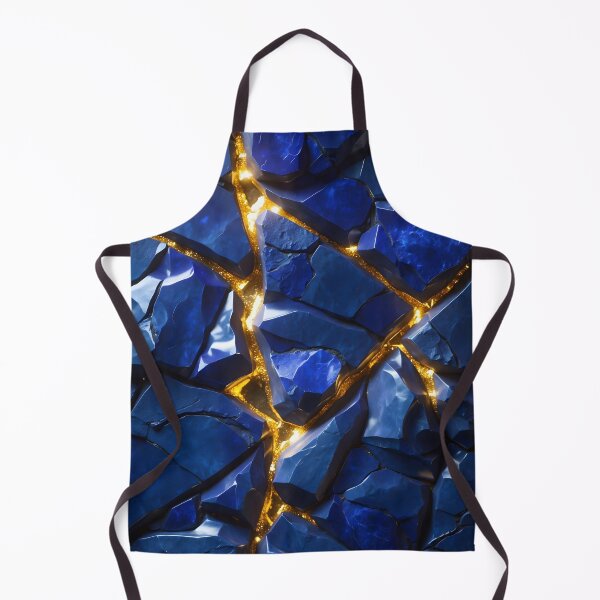 Item preview, 3D Deep Blue & Liquid Gold – 8K Exclusive Edition designed and sold by NK-Studios .