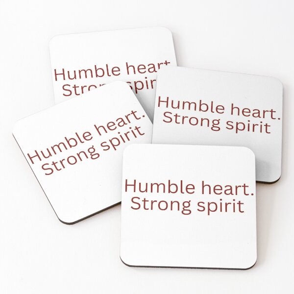 Item preview, Humble heart. Strong spirit-religious quote designed and sold by Omer's store.