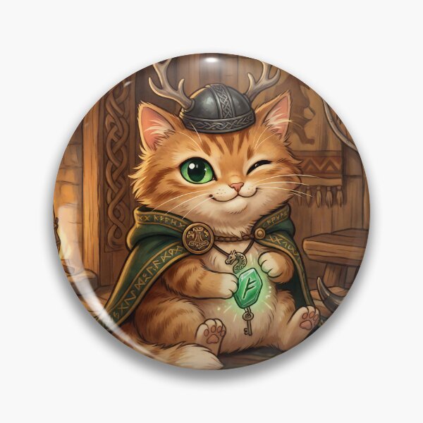 Item preview, Feline Loki Mischief Maker designed and sold by ArcaneCritters.