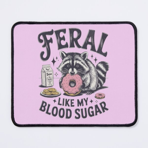 Item preview, Feral Like My Blood Sugar – Wild Diabetes Humor Design designed and sold by DiabetesPrints.