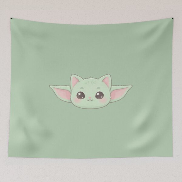 Item preview, Grogu Cat – Baby Yoda designed and sold by Reyxava.