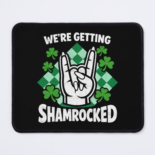 Item preview, We're Getting Shamrocked St Patricks Day Bachelorette Party designed and sold by FreshVibe Prints.