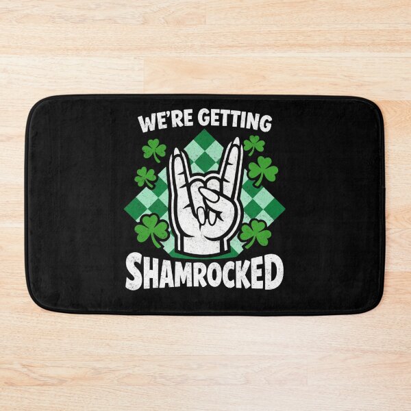 Item preview, We're Getting Shamrocked St Patricks Day Bachelorette Party designed and sold by FreshVibe Prints.