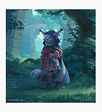 Furrball the Courageous Photographic Print