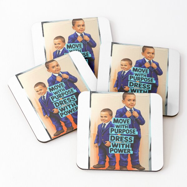 Item preview, Suited & Booted | Young Leaders Inspirational Artwork | Confidence & Character Wall Art designed and sold by YoungWorldCo.