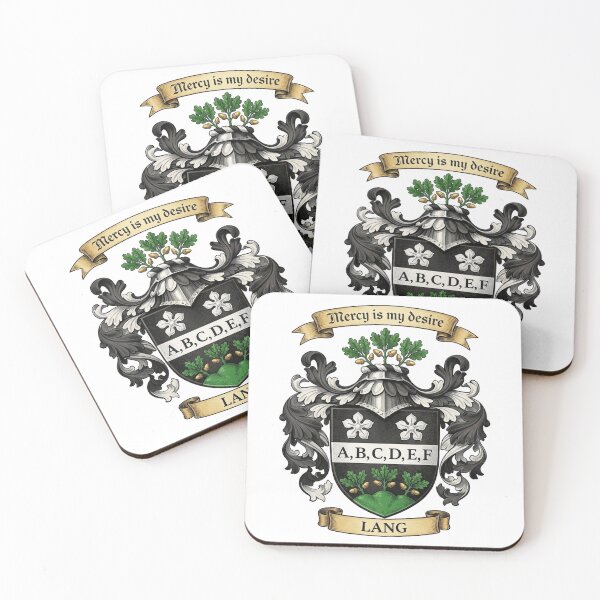 Item preview, The Lang Family Coat of Arms designed and sold by BagTown Clans.