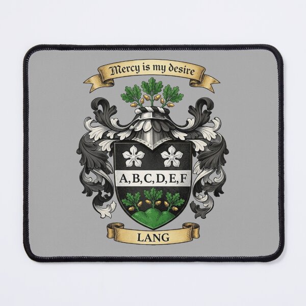 Item preview, The Lang Family Coat of Arms designed and sold by BagTown Clans.