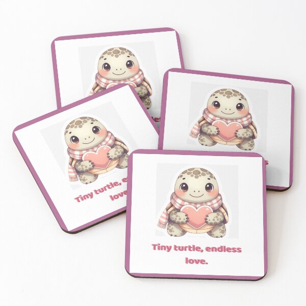 Item preview, Tiny Turtle Endless Love designed and sold by NatalyArtStudio.