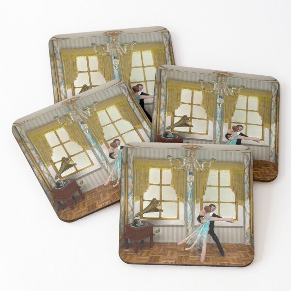 Item preview, Dancing the Night Away Diorama designed and sold by Sachie's Studio.