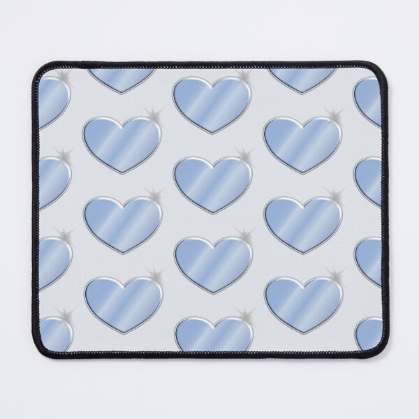 Item preview, Blue Metallic Heart designed and sold by artsygenarian.