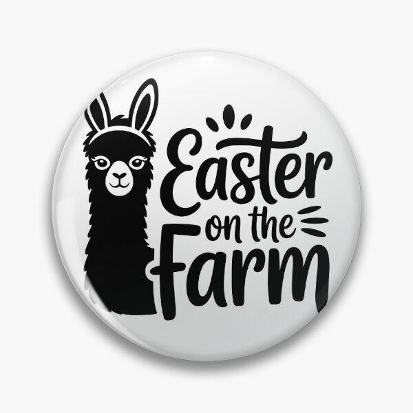 Item preview, Llama Easter on the Farm designed and sold by theartfulaspie.