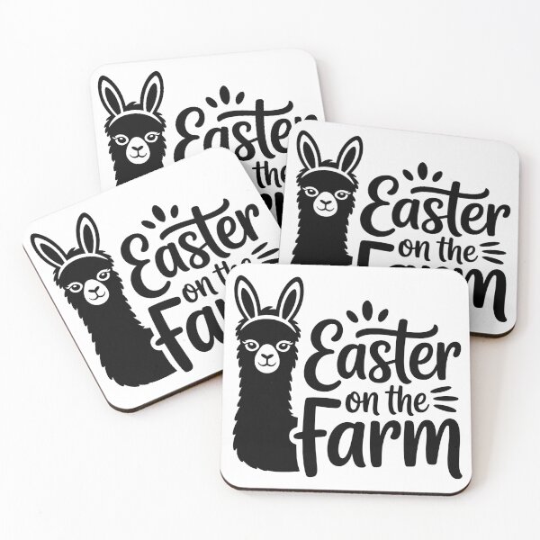 Item preview, Llama Easter on the Farm designed and sold by theartfulaspie.