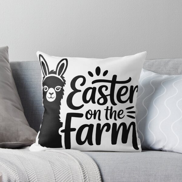 Item preview, Llama Easter on the Farm designed and sold by theartfulaspie.