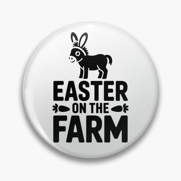 Item preview, Donkey Easter on the Farm designed and sold by theartfulaspie.