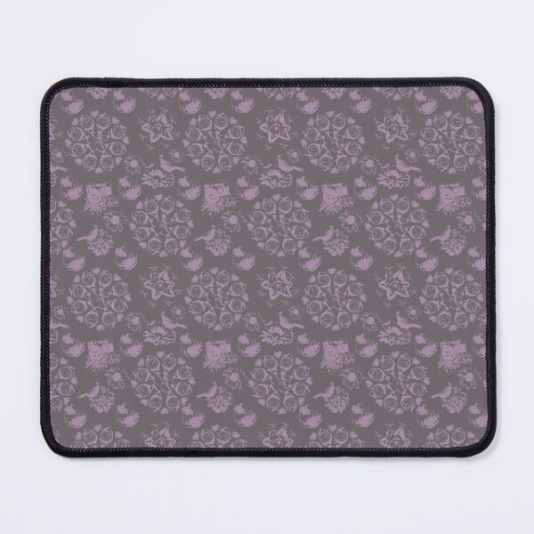 Item preview, Floral Travel Snapshots Mauve on Brown designed and sold by Digitalmyth's Designs.