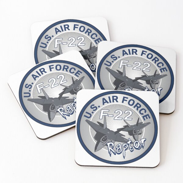 Item preview, U.S. Air Force F-22 Raptor Stealth Fighter Emblem Design designed and sold by CharlieDesings.