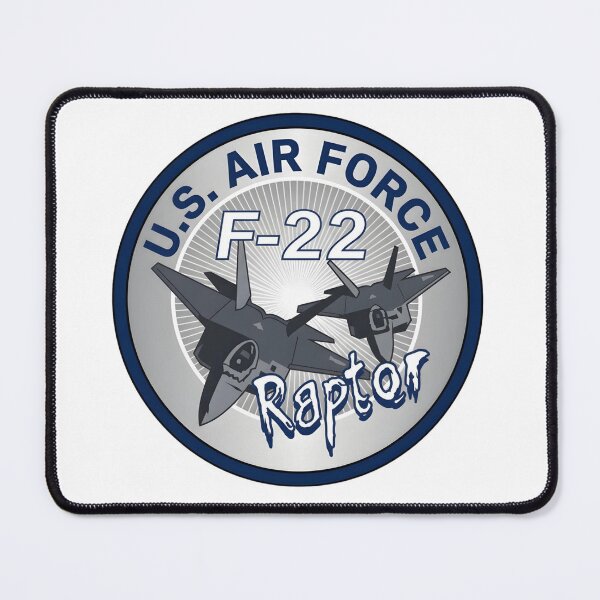 Item preview, U.S. Air Force F-22 Raptor Stealth Fighter Emblem Design designed and sold by CharlieDesings.