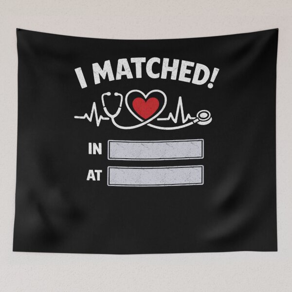 Item preview, I Matched Residency Match Day Celebration designed and sold by FreshVibe Prints.