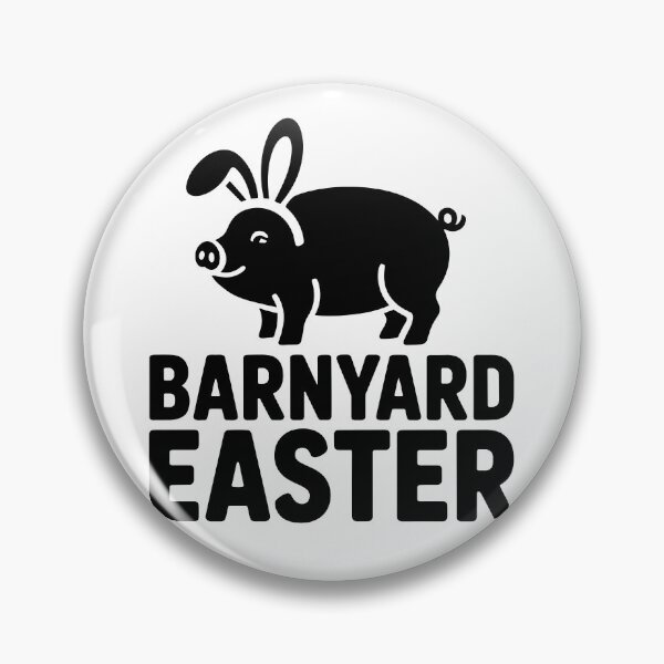 Item preview, Pig Barnyard Easter designed and sold by theartfulaspie.