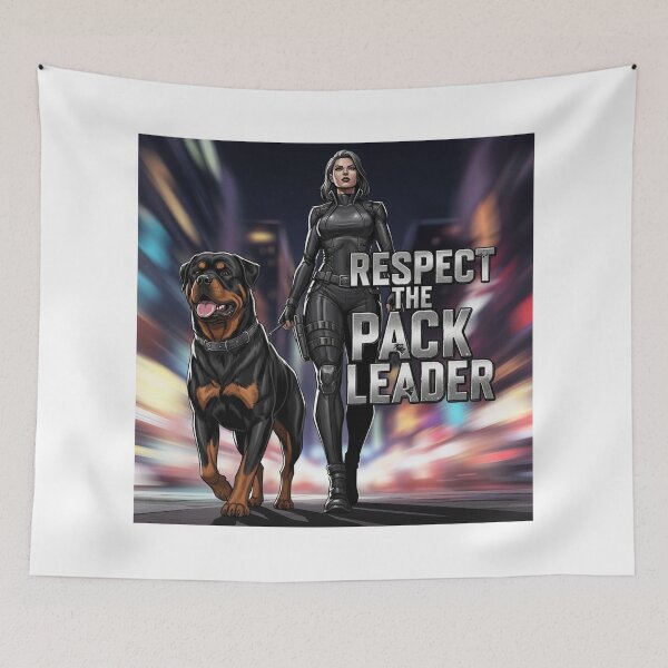 Item preview, Respect the Pack Leader designed and sold by PetJoyPrintsCO.