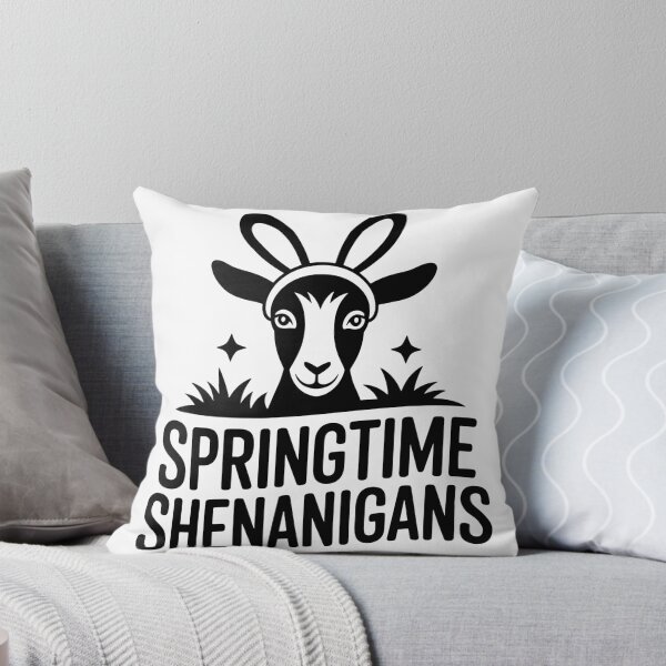 Item preview, Goat Springtime Shenanigans Easter designed and sold by theartfulaspie.