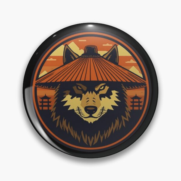 Item preview, Ronin Wolf – Samurai Animal Warrior | Ronin Instinct Tokyo designed and sold by GreennieArt.