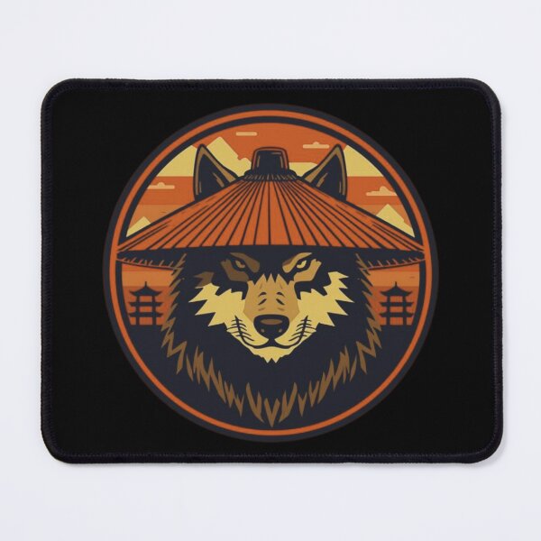 Item preview, Ronin Wolf – Samurai Animal Warrior | Ronin Instinct Tokyo designed and sold by GreennieArt.