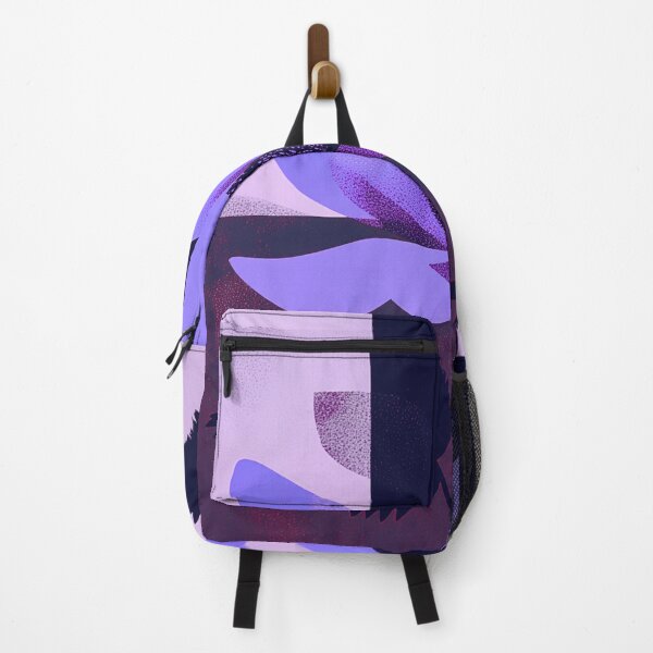 Item preview, Purple Geometric Floral Composition designed and sold by joycrysstudio.