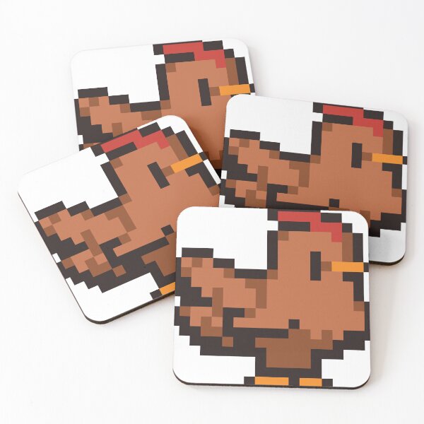 Item preview, Stardew Valley Inspired Chicken designed and sold by Bubble-Squeak.