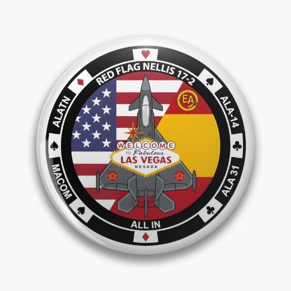 Item preview, Red Flag Nellis 17-2 Military Exercise Commemorative Patch designed and sold by CharlieDesings.