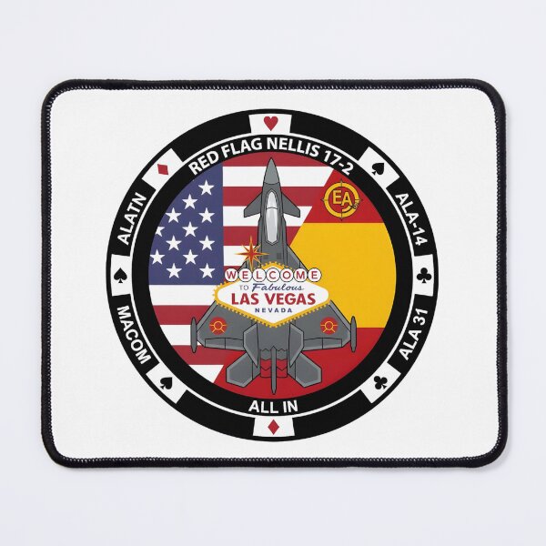 Item preview, Red Flag Nellis 17-2 Military Exercise Commemorative Patch designed and sold by CharlieDesings.