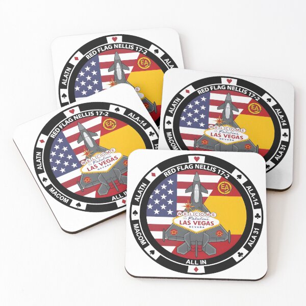 Item preview, Red Flag Nellis 17-2 Military Exercise Commemorative Patch designed and sold by CharlieDesings.