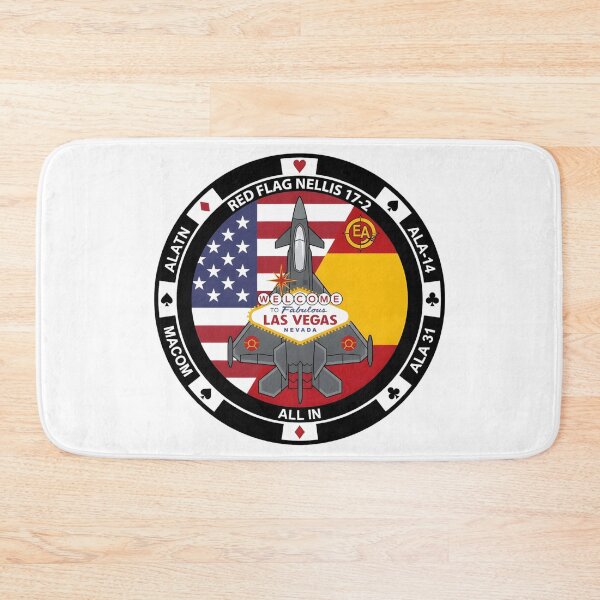 Item preview, Red Flag Nellis 17-2 Military Exercise Commemorative Patch designed and sold by CharlieDesings.