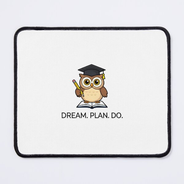 Item preview, Dream Plan Do Owl Sticker – Cute Graduation Owl Study Motivation Sticker for Students and Teachers designed and sold by YoussefTouch.