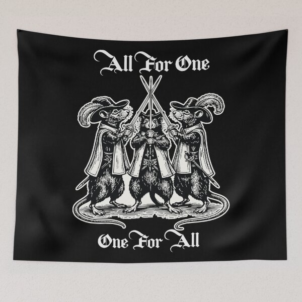 Item preview, The three Musketeers as rats designed and sold by CamaleonDesigns.