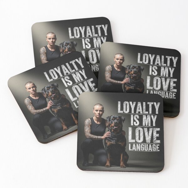 Item preview, Loyalty Is My Love Language designed and sold by PetJoyPrintsCO.