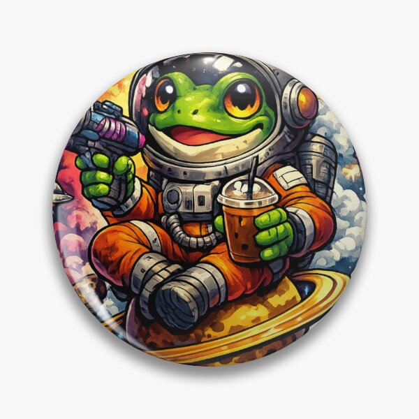 Item preview, Cosmic Frog Space Ranger designed and sold by EpicwaveDesigns.