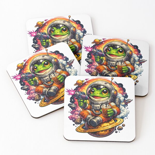 Item preview, Cosmic Frog Space Ranger designed and sold by EpicwaveDesigns.