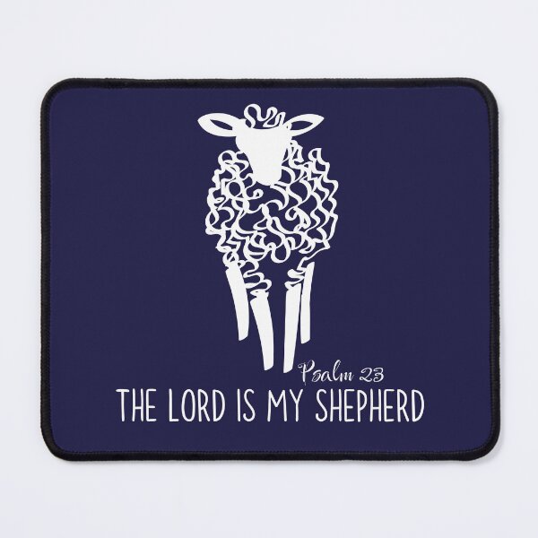 Item preview, Doodle White Sheep the Lord is My Shepherd designed and sold by Forevermore.