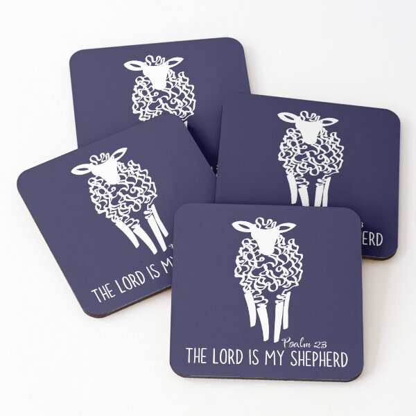 Item preview, Doodle White Sheep the Lord is My Shepherd designed and sold by Forevermore.