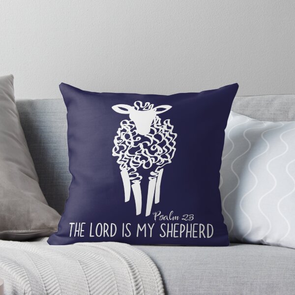 Item preview, Doodle White Sheep the Lord is My Shepherd designed and sold by Forevermore.