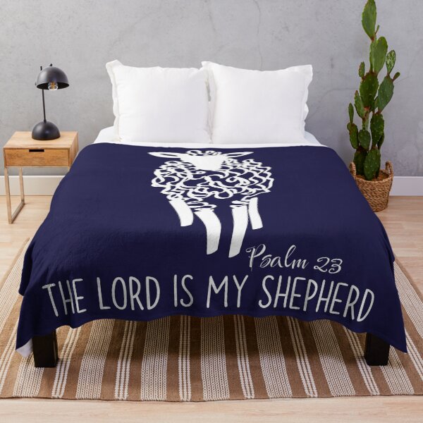 Item preview, Doodle White Sheep the Lord is My Shepherd designed and sold by Forevermore.
