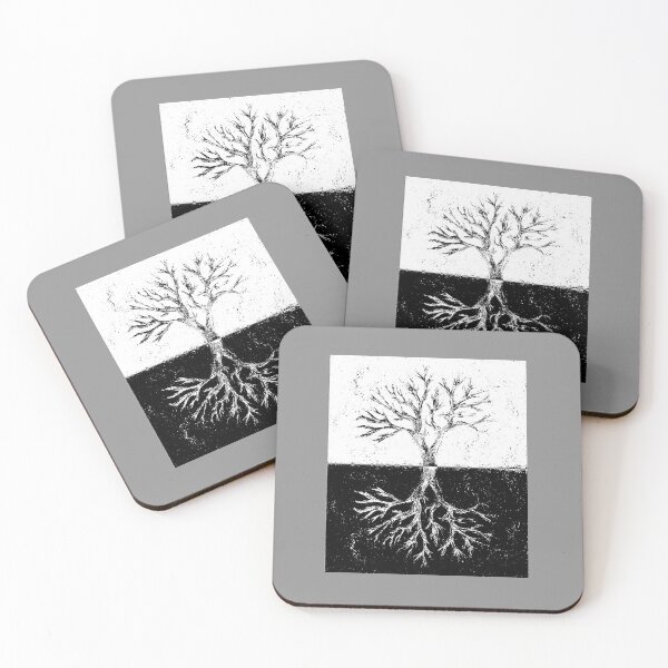 Item preview, Inverted Tree & Roots - Black & White designed and sold by Tim Veiga.